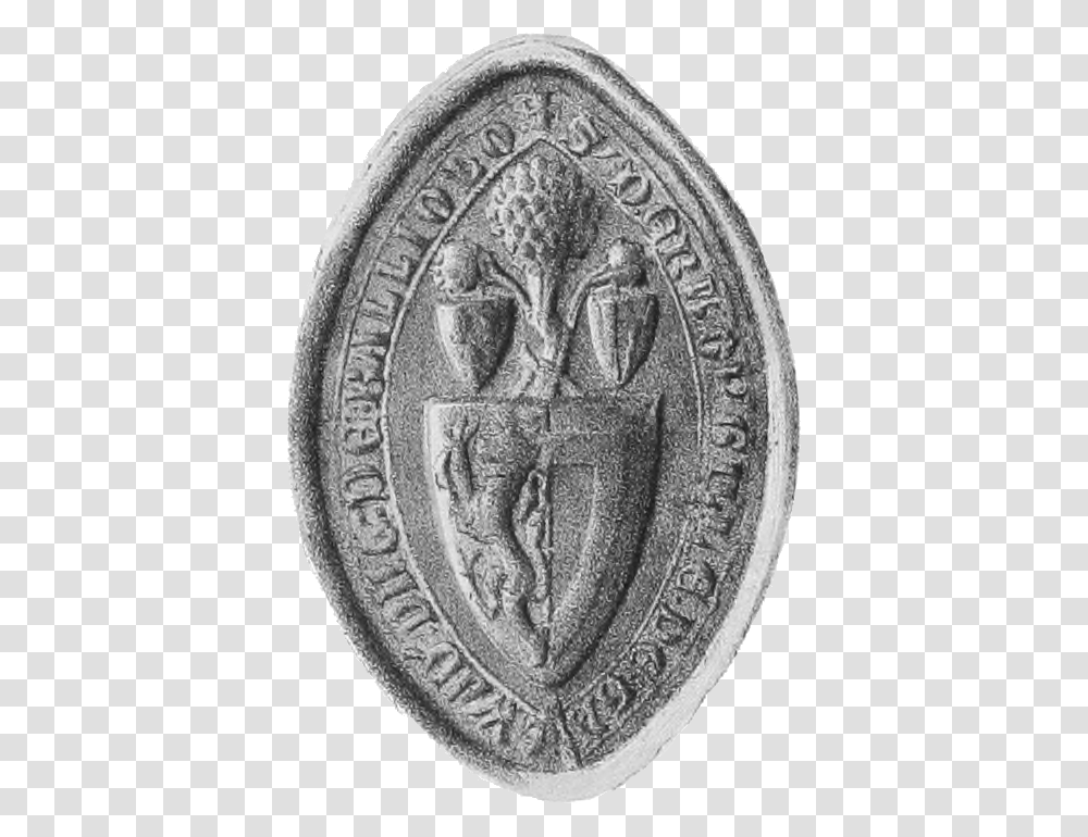 Counterseal Of Dervorguilla Of Galloway Coin, Money, Rug Transparent Png
