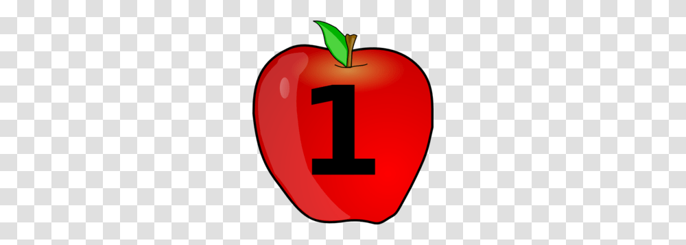 Counting Apple Clip Art, Number, Plant Transparent Png