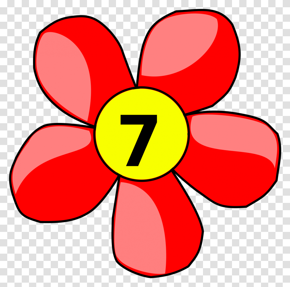 Counting Flower Svg Vector Clip Art Svg Flower Clip Art, Text, Dynamite, Bomb, Weapon Transparent Png