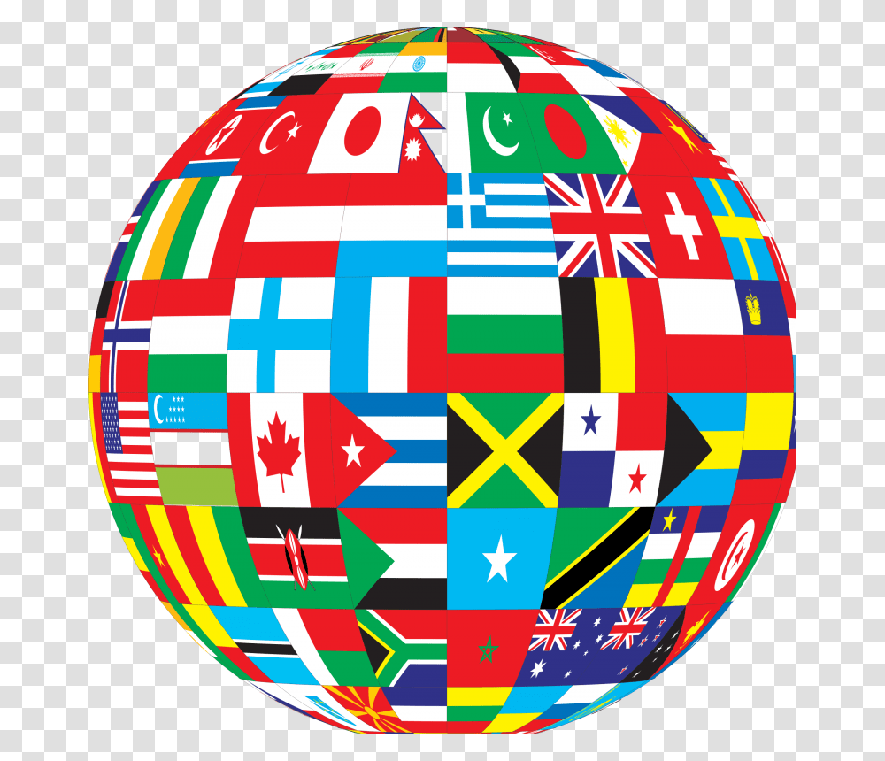 Countries Country Flags Globe Political Politics Globe With Flags Icon, Outer Space, Astronomy, Universe, Planet Transparent Png