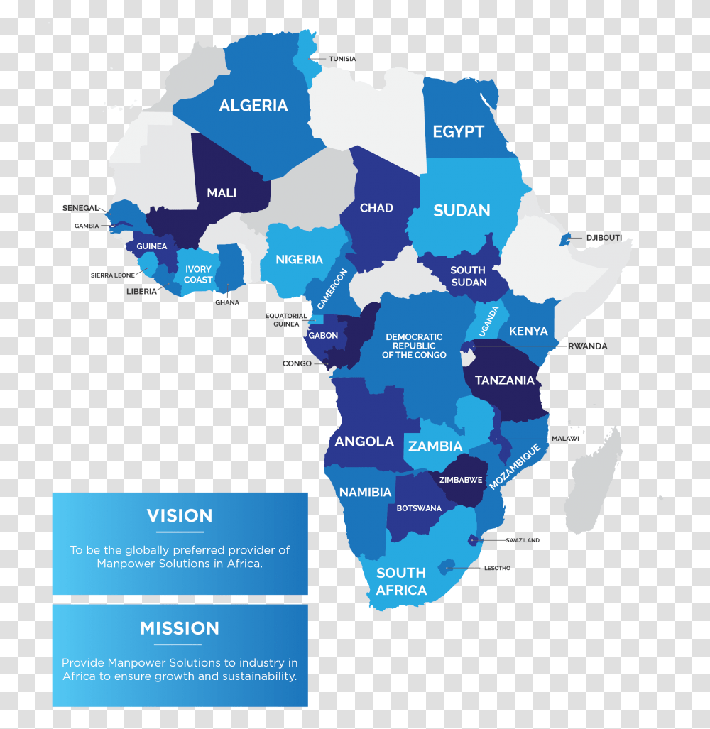 Countries In Africa, Map, Diagram, Atlas, Plot Transparent Png