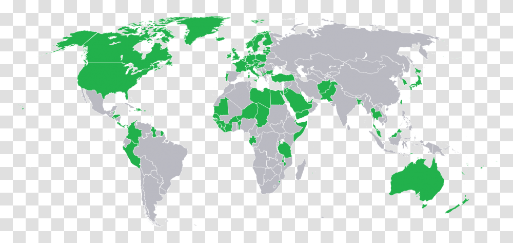 Countries That Recognise Kosovo, Map, Diagram, Plot, Atlas Transparent Png