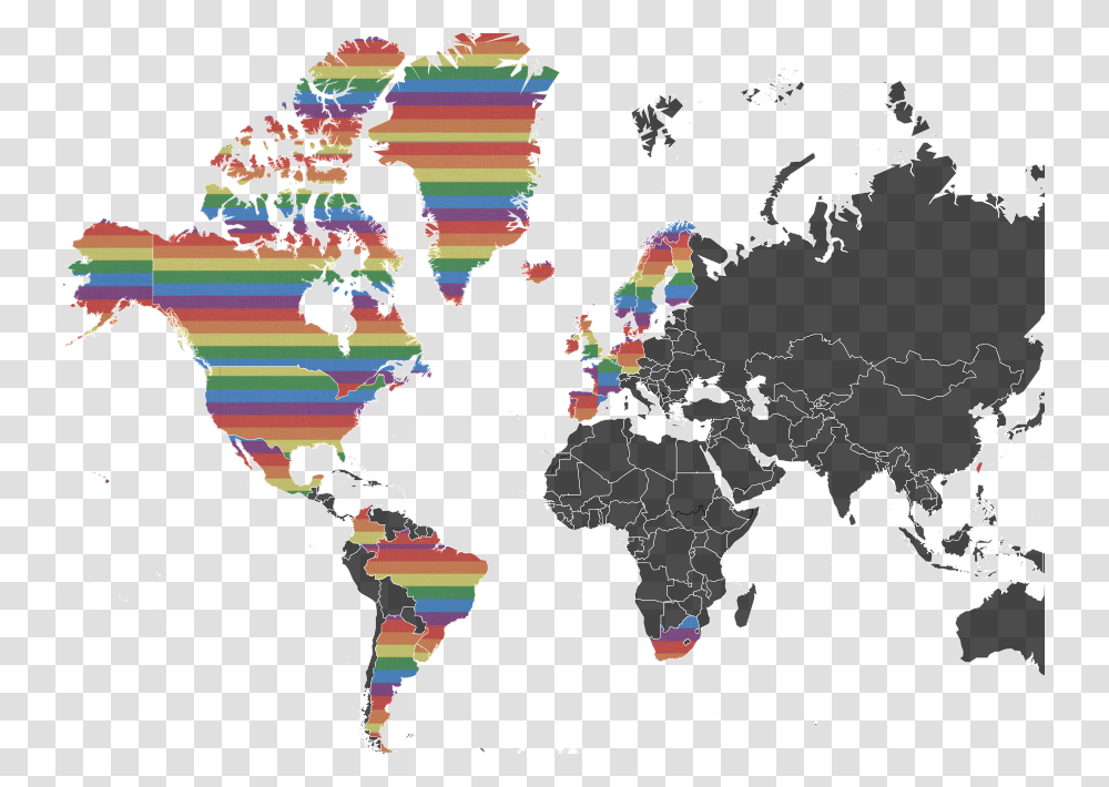Countries Where Gay Marriage Is Legal 2017, Map, Diagram, Plot, Atlas Transparent Png