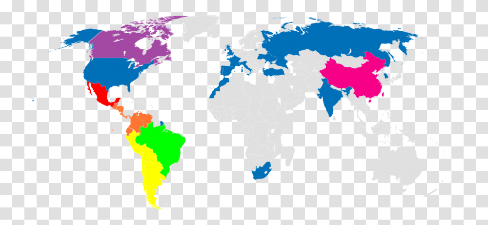 Countries With Pizza Hut, Plot, Map, Diagram, Atlas Transparent Png