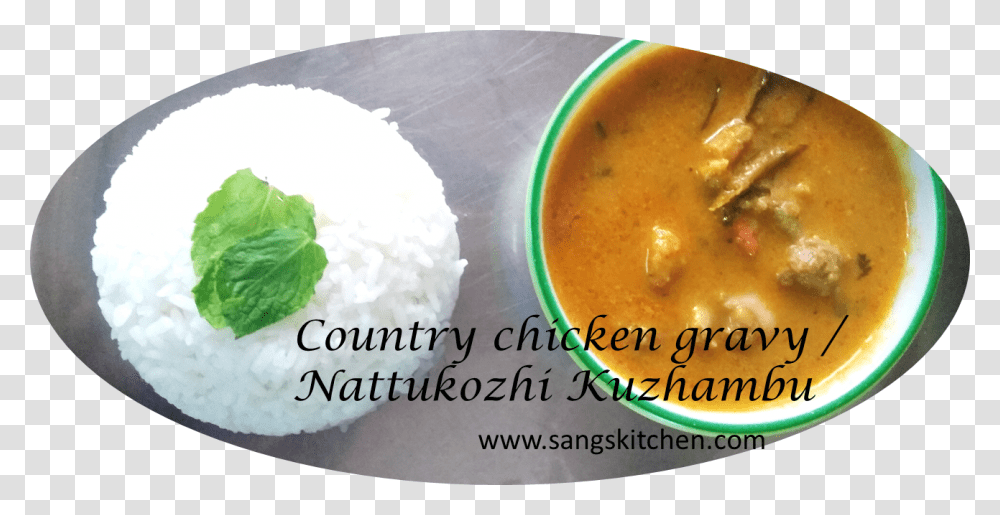 Country Chicken Gravy Download Yellow Curry, Bowl, Dish, Meal, Food Transparent Png