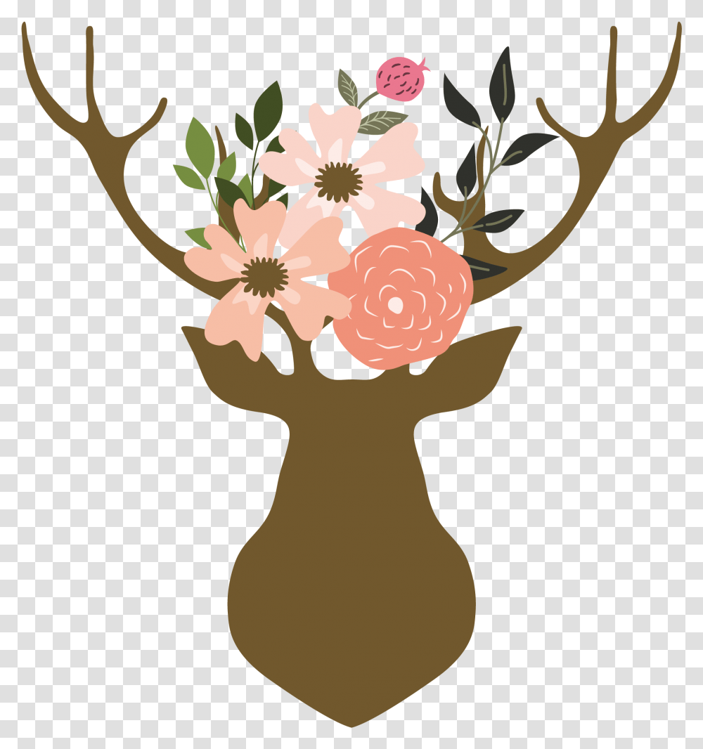 Country Clipart Country Flower Country Wedding Clipart, Plant, Antler, Fruit, Food Transparent Png