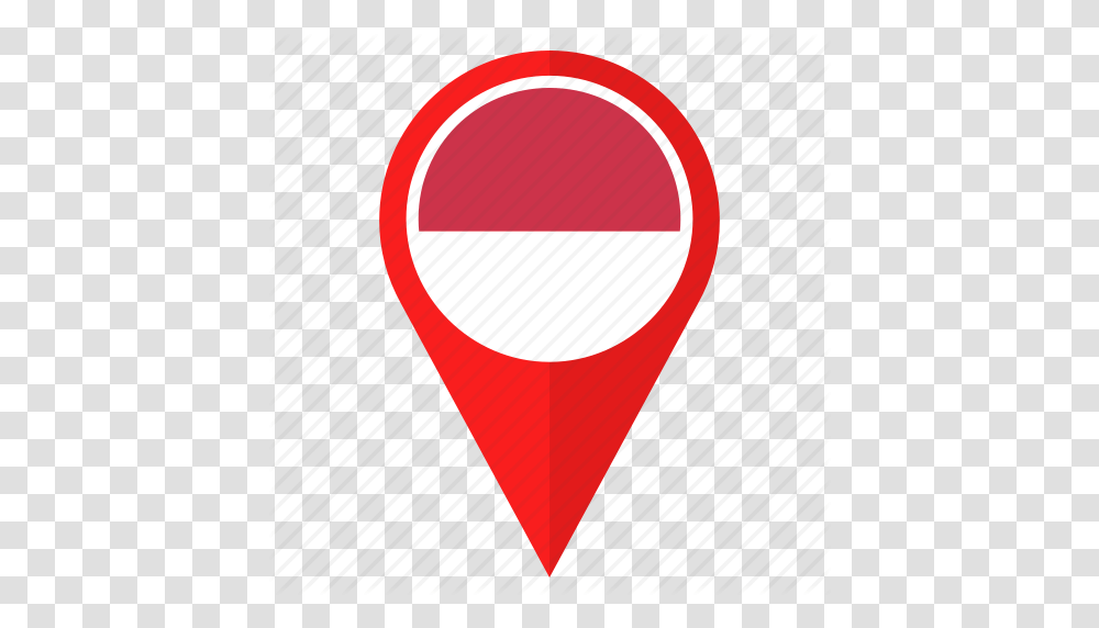 Country Direction Flag Indonesia Location Navigation Pn, Plectrum, Tape, Heart, Triangle Transparent Png