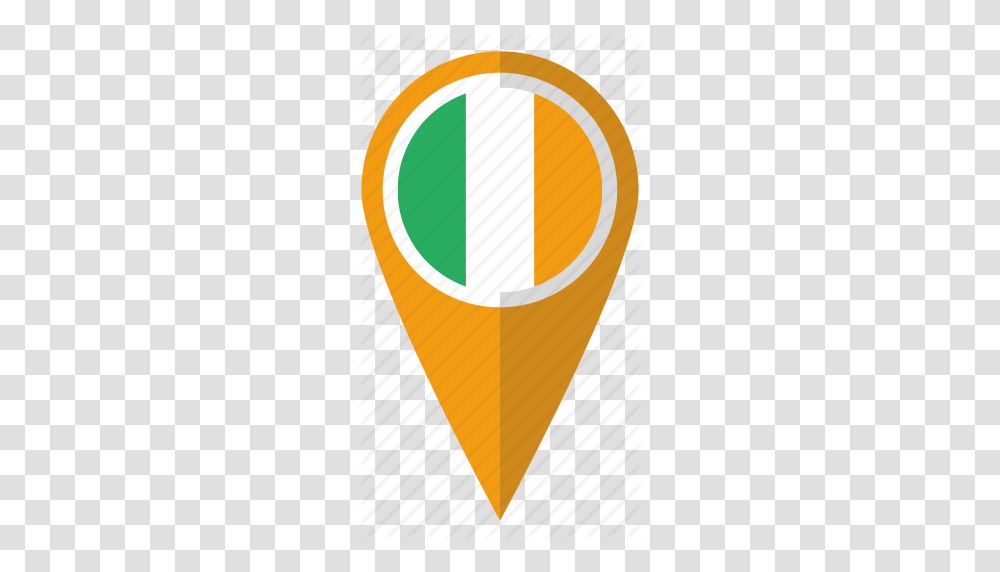 Country Flag Ireland Irish Map Marker National Pn, Logo, Trademark, Rug Transparent Png