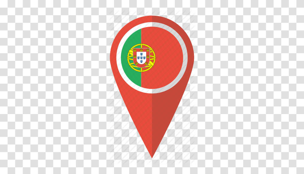 Country Flag Map Marker National Pin Portugal Portuguese Icon, Armor, Shield, Rug Transparent Png