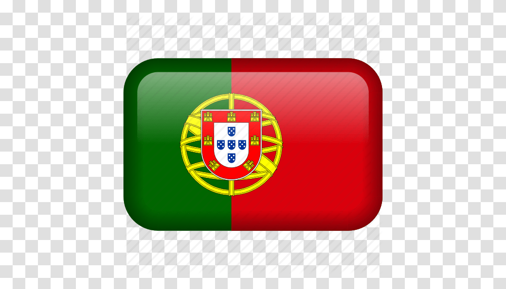 Country Flag Portugal Icon, Logo, Trademark, Tape Transparent Png