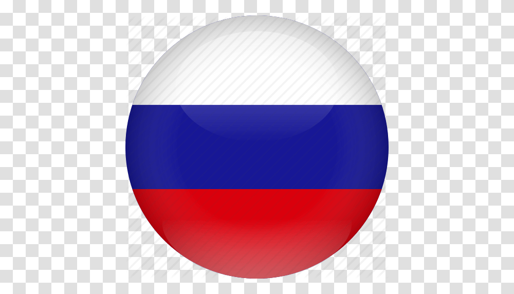 Country Flag Russia Russian Icon, Sphere, Balloon, Urban, Building Transparent Png