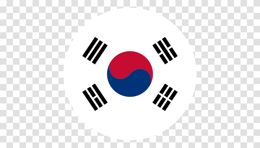 Country Flag South Korea World Icon, Logo, Trademark, Soccer Ball Transparent Png