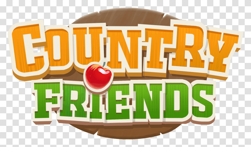 Country Friends Fruit, Word, Food, Sweets, Plant Transparent Png