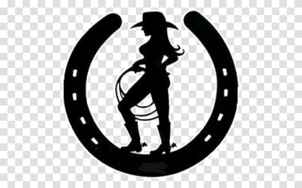 Country Girl Clipart Cowgirl Horseshoe, Person, Human Transparent Png