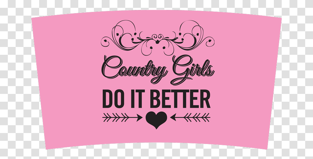 Country Girls Do It Better Parking Signs, Label, Paper Transparent Png