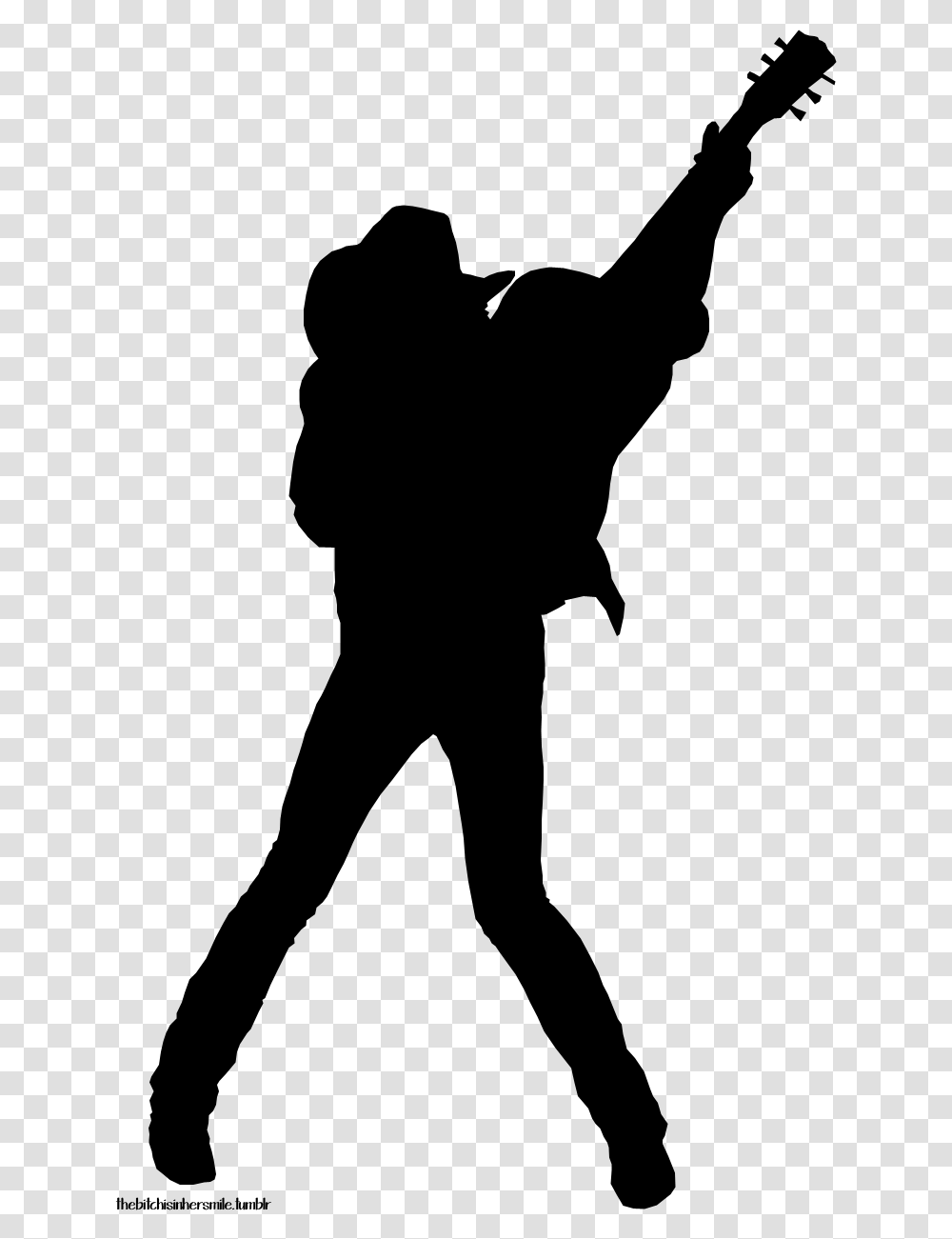 Country Singer Silhouette, Gray, World Of Warcraft Transparent Png