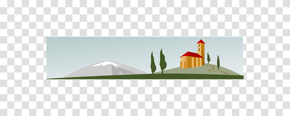 Countryside Religion, Nature, Outdoors, Panoramic Transparent Png