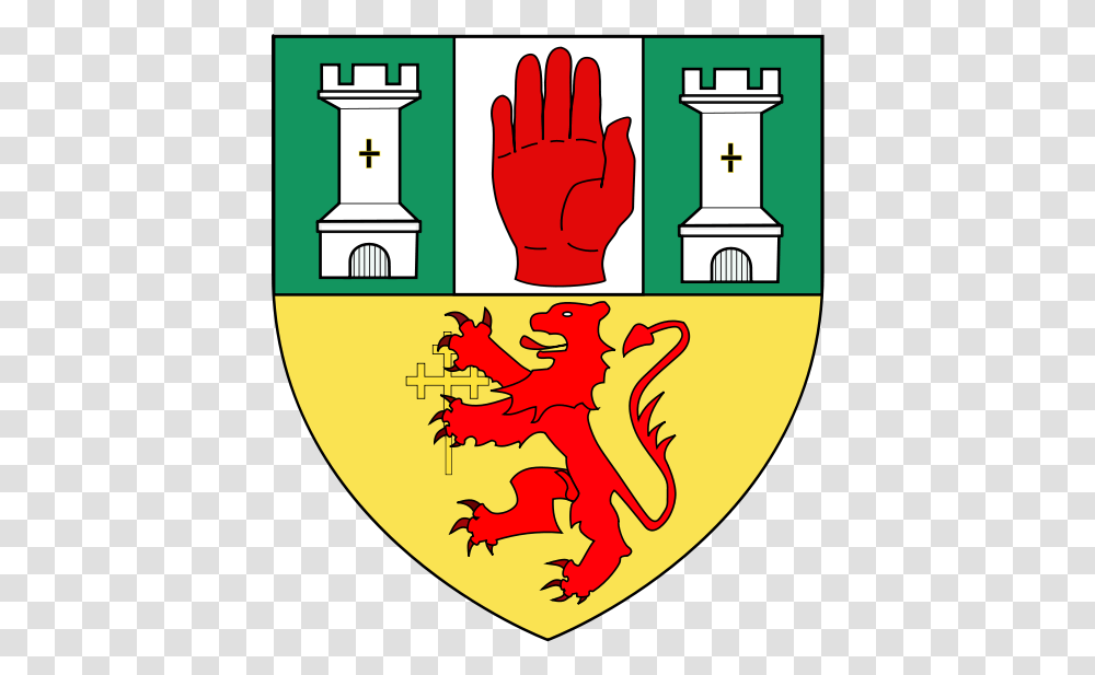 County Antrim Coat Of Arms, Armor, Apparel Transparent Png
