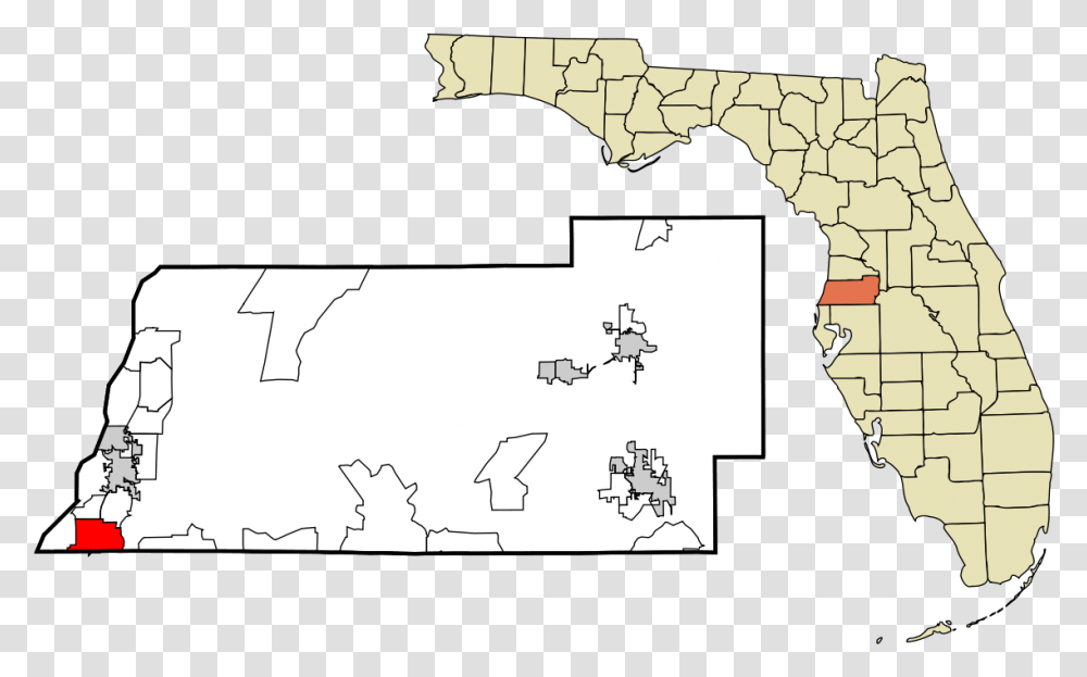 County Florida, Diagram, Plot, Map Transparent Png