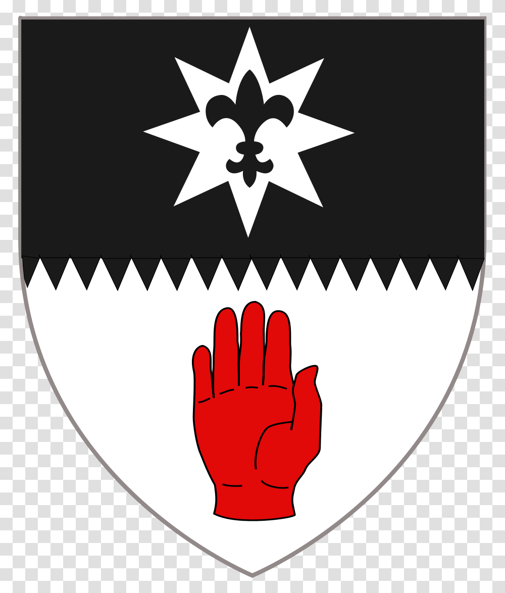 County Tyrone Coat Of Arms, Armor, Shield, Star Symbol Transparent Png