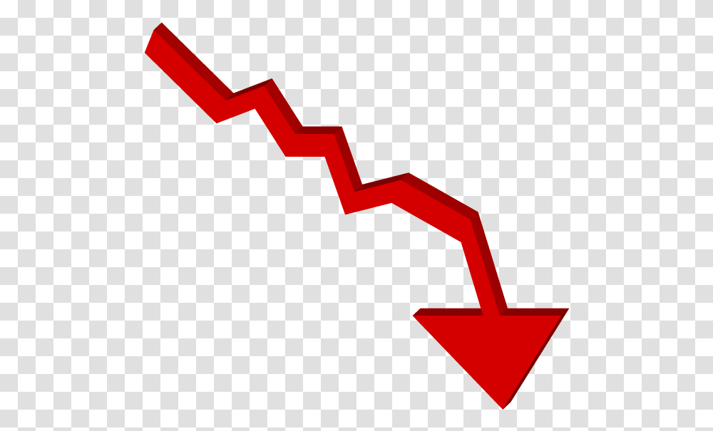 County Unemployment Drops 6 Red Arrow Stock, Cross, Triangle Transparent Png