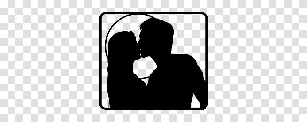 Couple Person, Silhouette, Back, Face Transparent Png