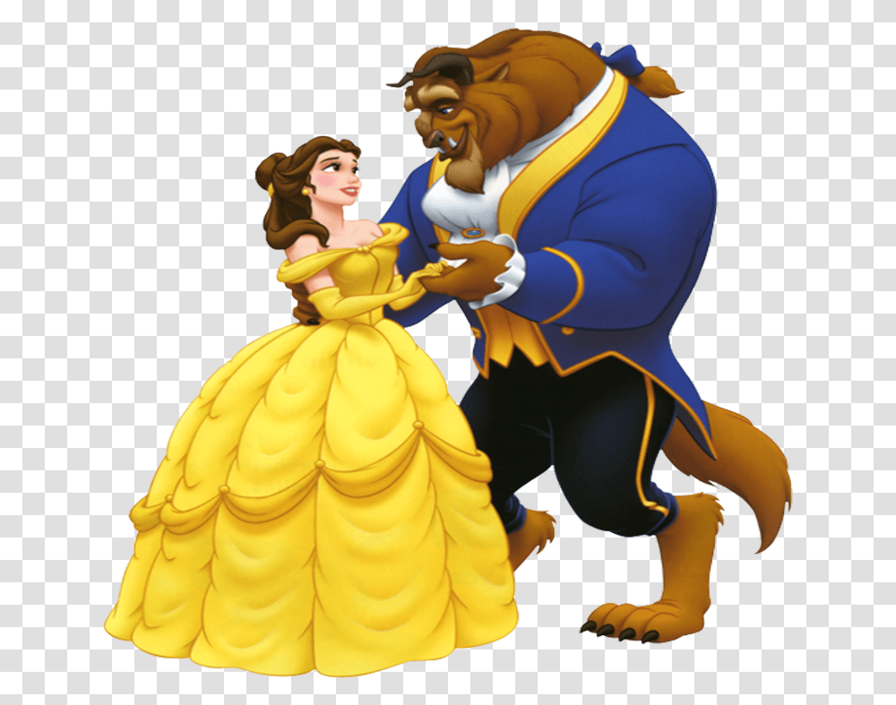 Couple Clipart Beauty And The Beast Background, Person, Human, Performer Transparent Png