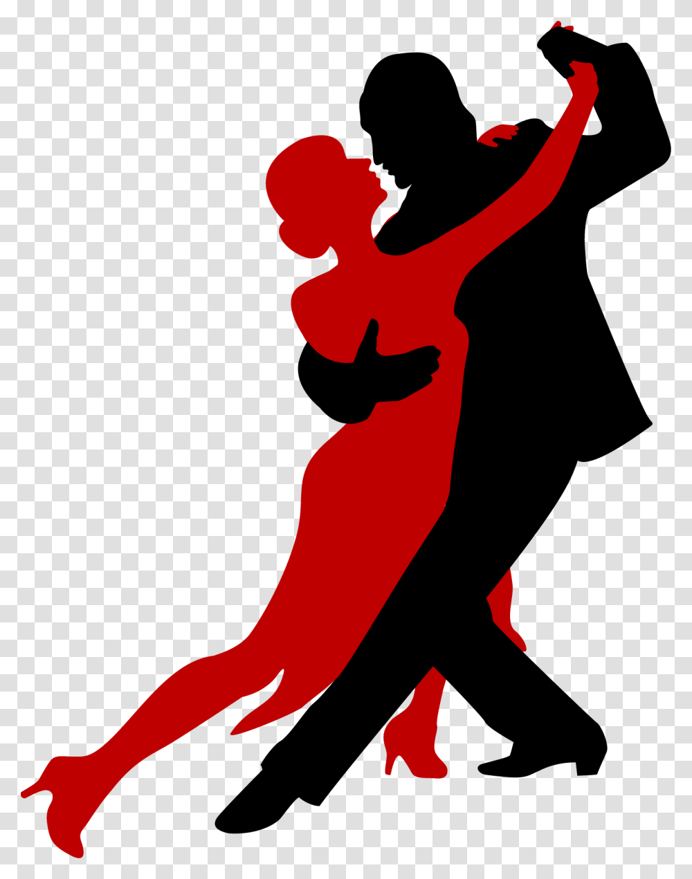 Силуэт танцующей пары
