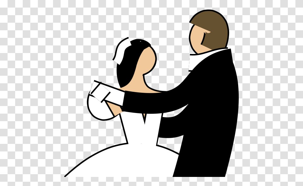 Couple Dancing Vector Image Husband And Wife, Silhouette, Performer, Stencil, Music Band Transparent Png