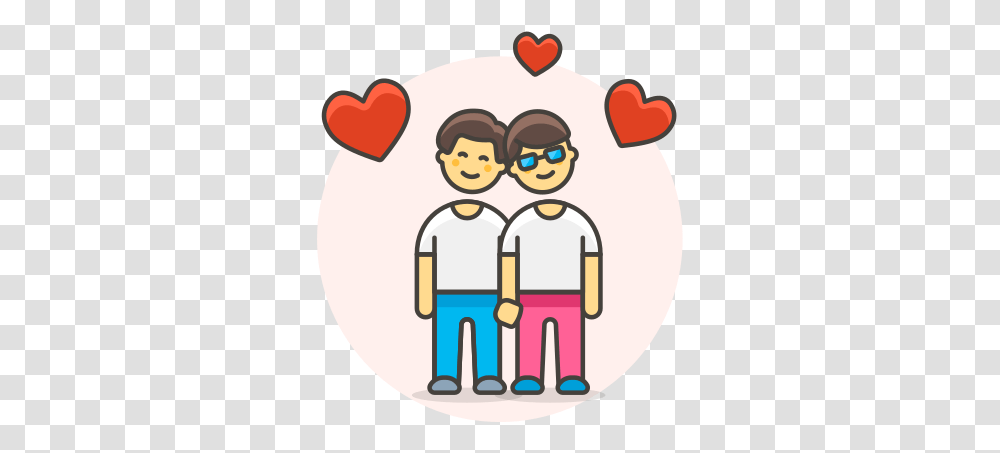 Couple Gay Head To Free Icon Of Lgbt Gay Couple Cartoon, Ping Pong, Sport, Sports Transparent Png