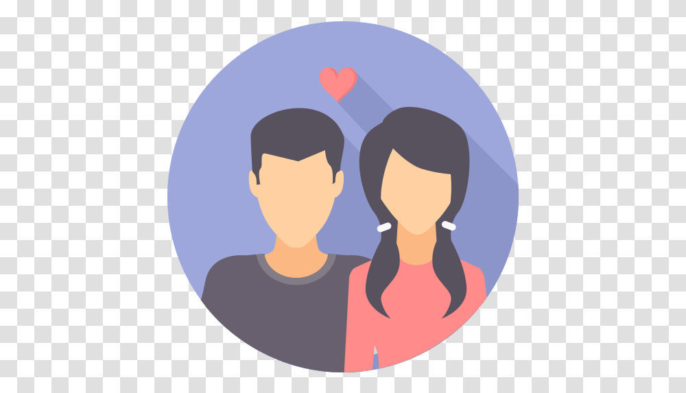 Couple Love Icon 2 Repo Free Icons Couple Love Icon, Face, Head, Hair, Photography Transparent Png
