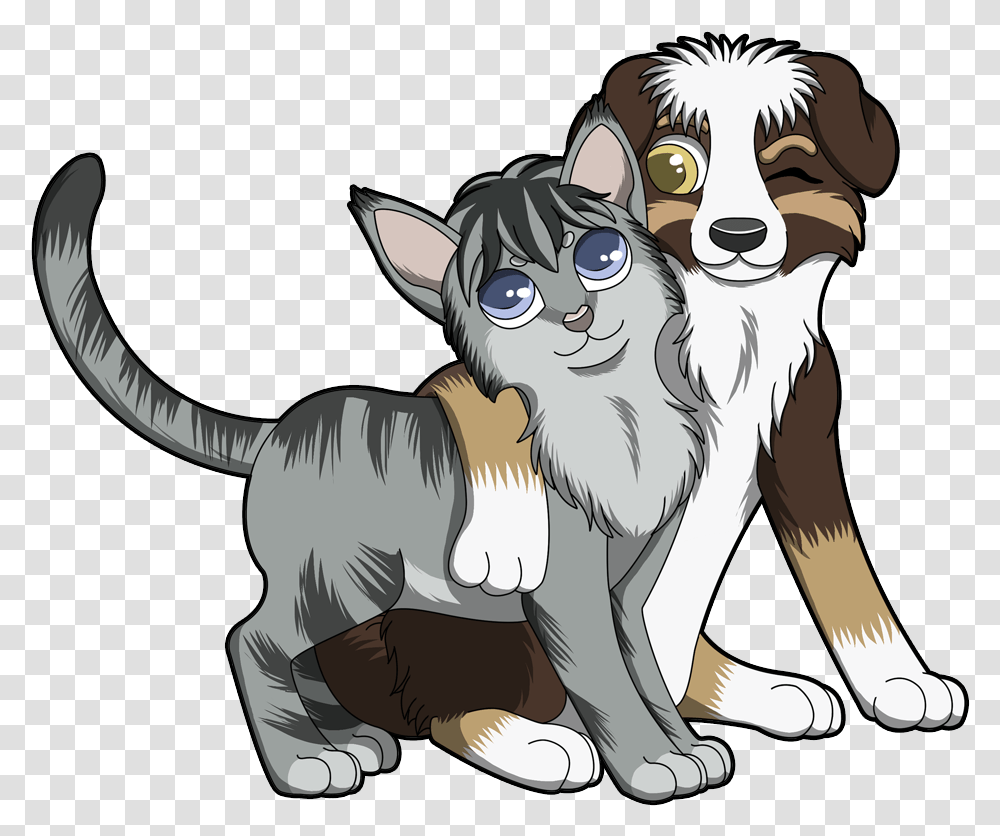 Couple Of Kittenser Puppieser Cartoon, Animal, Mammal, Pet, Canine Transparent Png