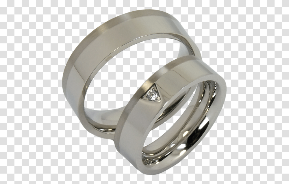 Couple Rings Stainless Steel With Titanium Pre Engagement Ring, Jewelry, Accessories, Accessory, Silver Transparent Png