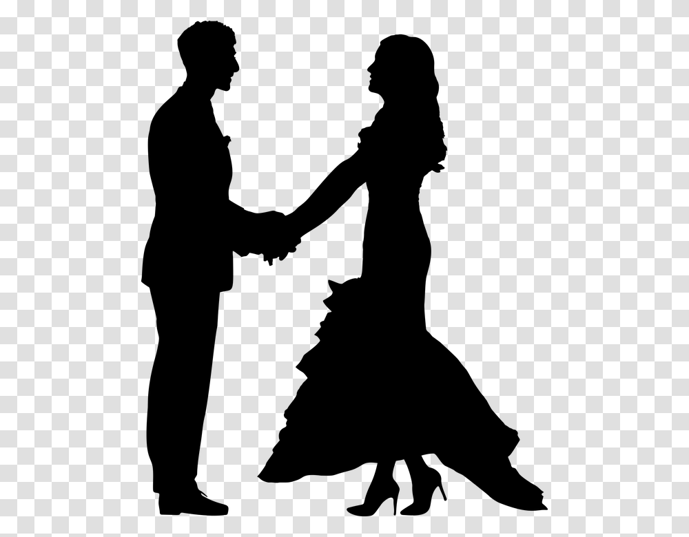 Couple Silhouette Holding Hands Relationship Silhouette, Gray, World Of Warcraft Transparent Png