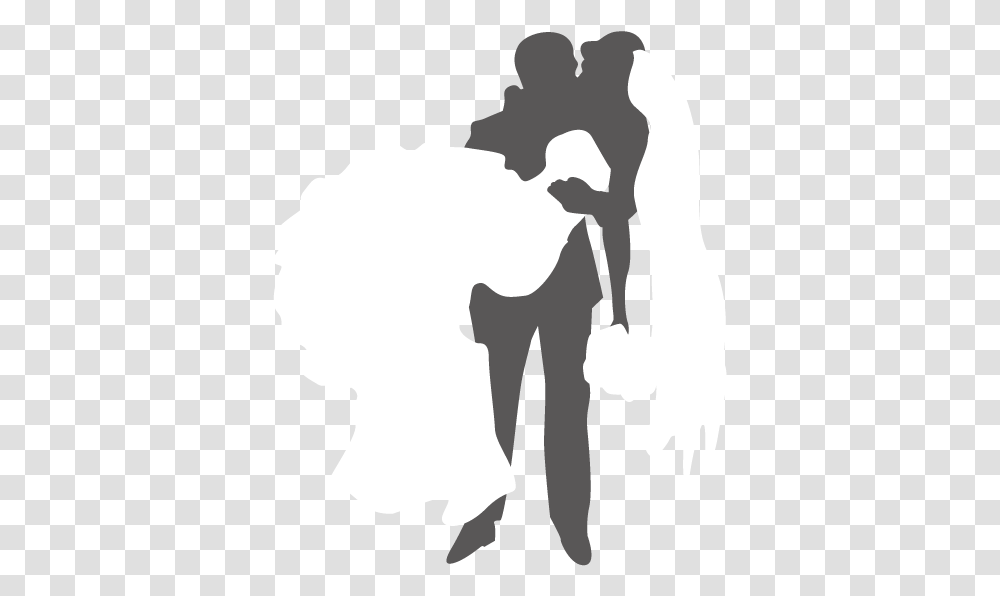 Couple Silhouette Silhouette, Person, Stencil, Photography, Face Transparent Png