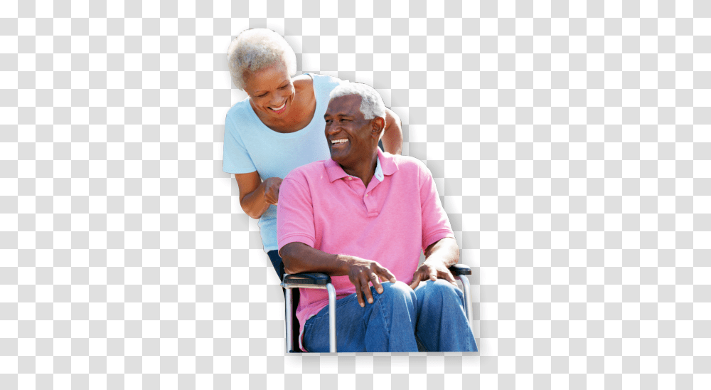 Couple Smiling At Each Other Sitting, Chair, Furniture, Person, Human Transparent Png