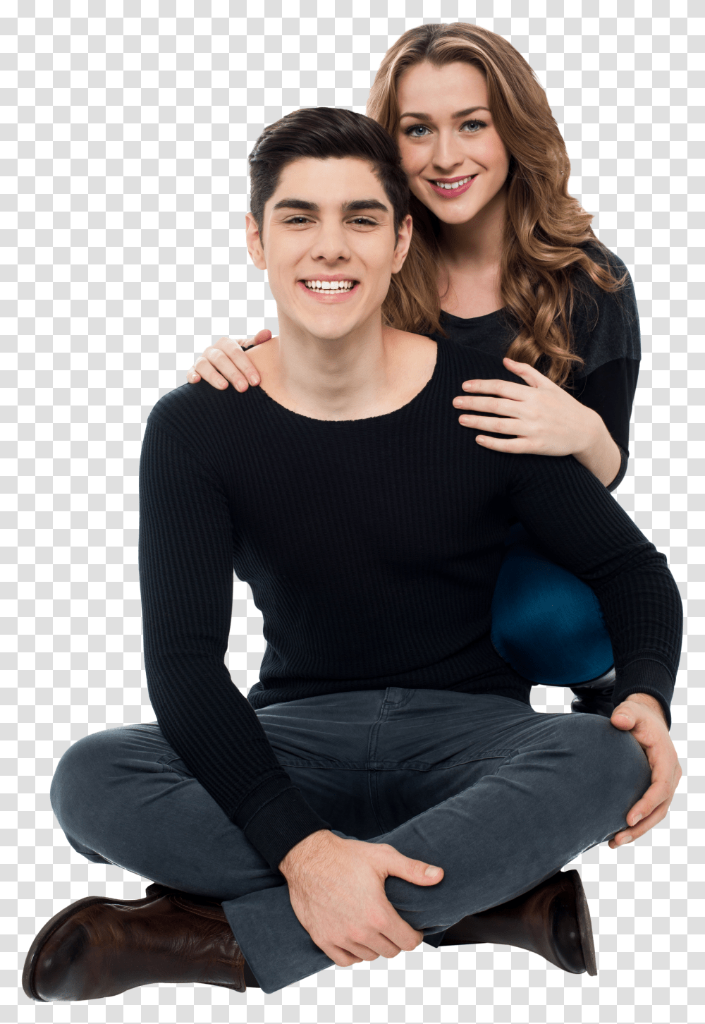 Couple Studio Photo Pose Transparent Png