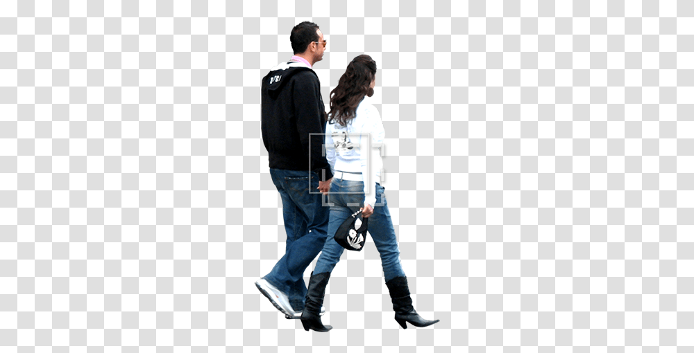Couple Walking Away, Person, Footwear, Sleeve Transparent Png