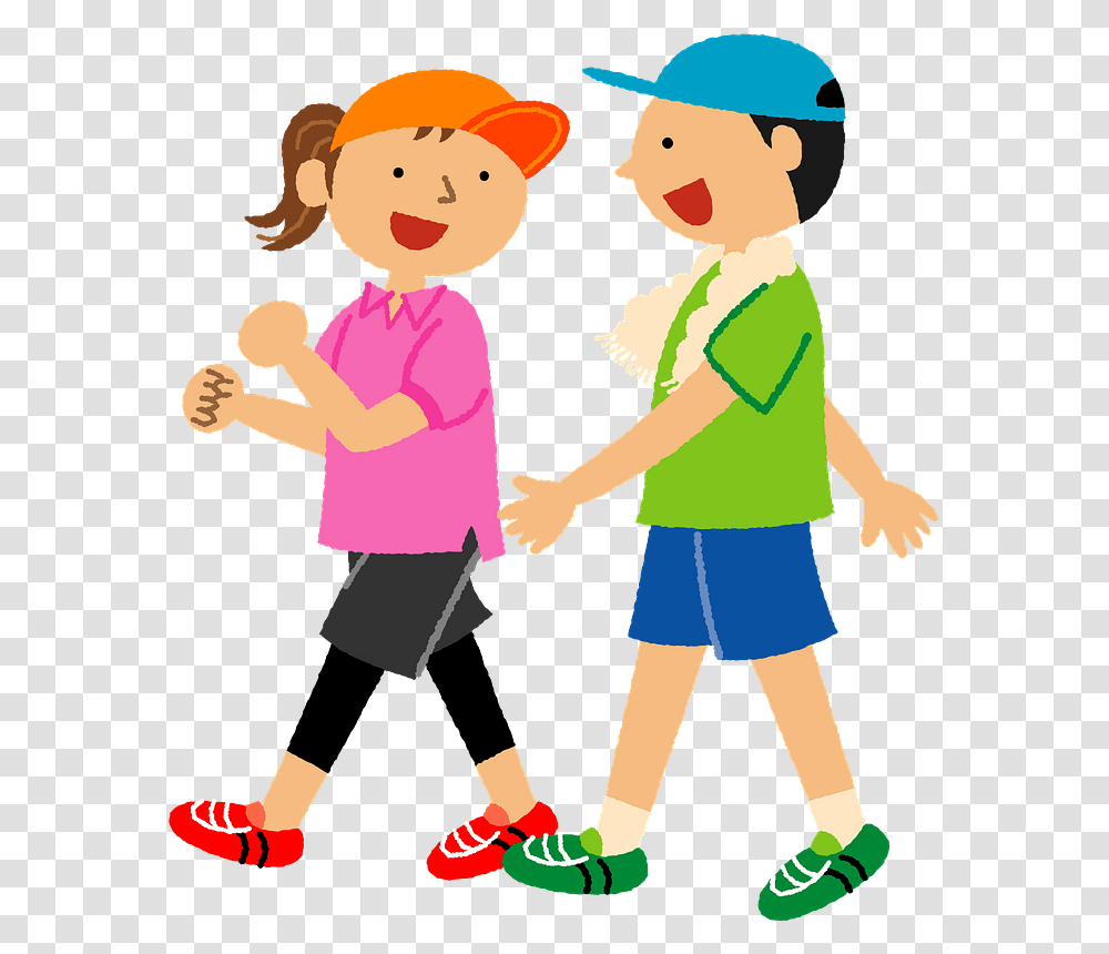 Couple Walking Clipart, Person, Female, People, Girl Transparent Png
