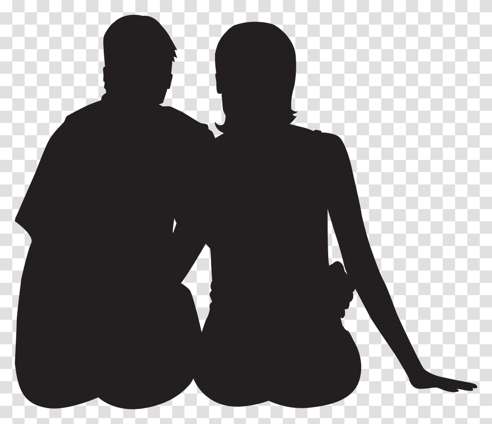 Couple Walking, Person, Human, Kneeling, Back Transparent Png