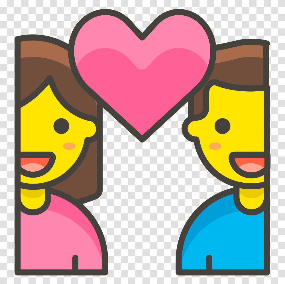 Couple With Heart Woman Man, Poster, Advertisement, Face Transparent Png