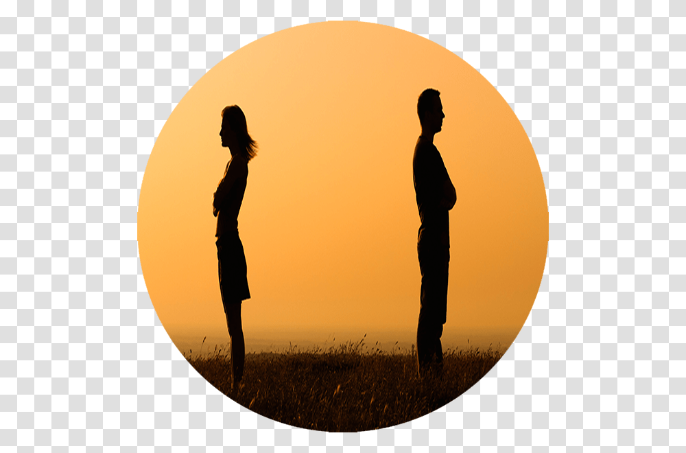 Couples Love, Person, Silhouette, Outdoors, Standing Transparent Png