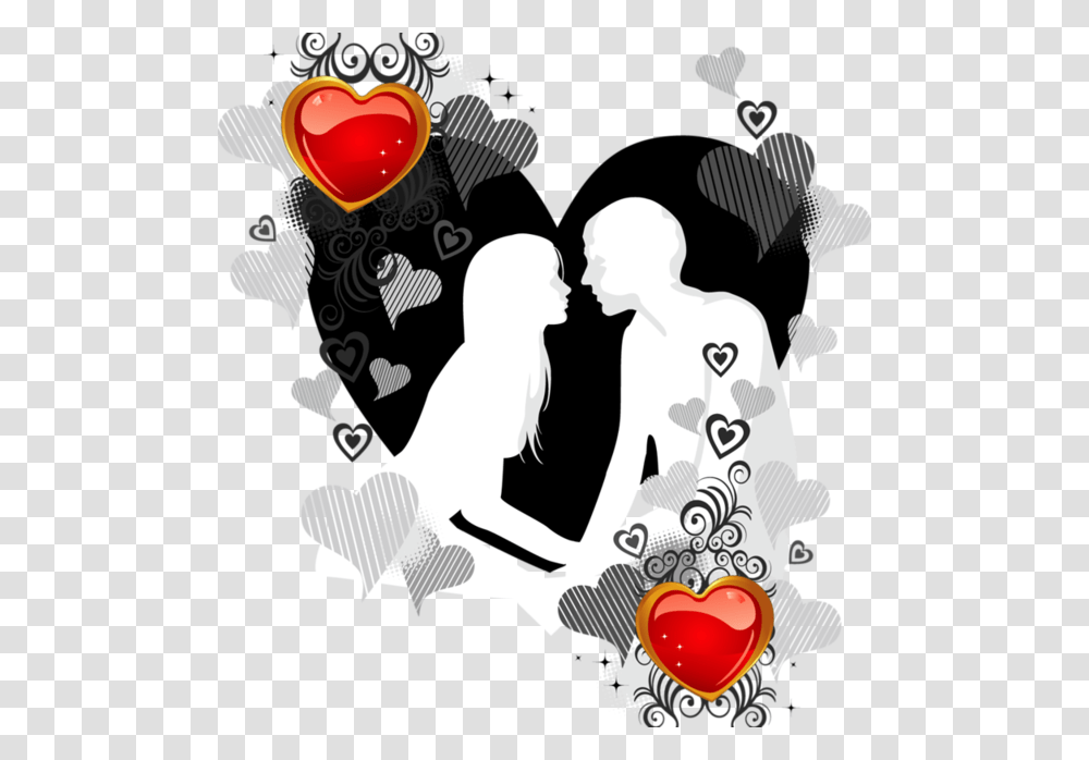 Couples Romance Flower Couple Image Love, Poster, Plant Transparent Png
