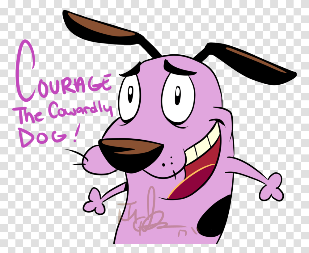 Courage The Cowardly Dog Cartoon, Paper, Advertisement Transparent Png