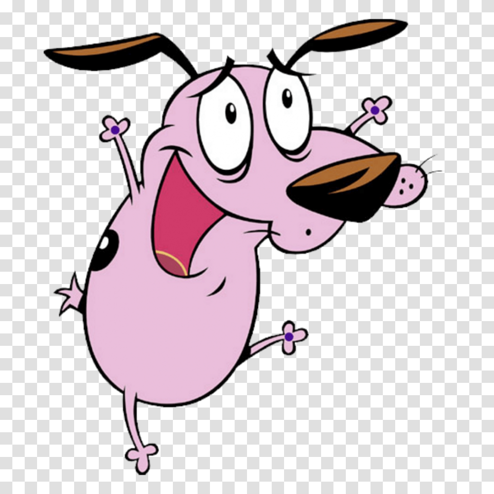 Courage The Cowardly Dog Coragem O Cao Covarde Cartoon, Animal, Invertebrate, Insect Transparent Png