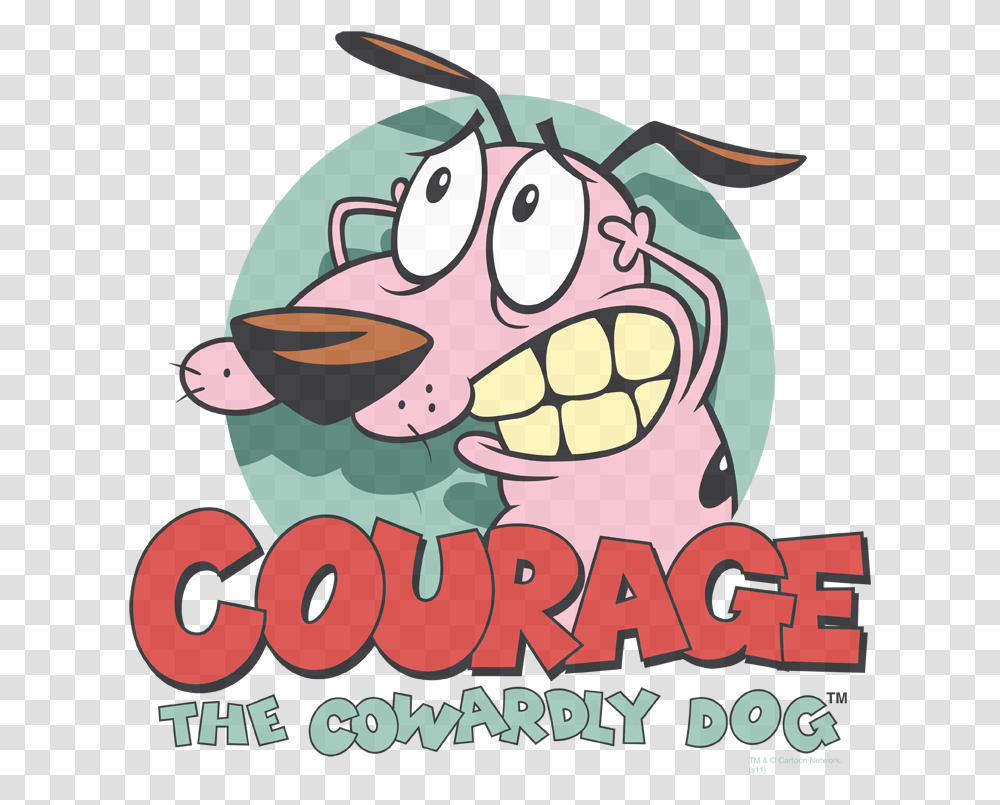 Courage The Cowardly Dog Courage The Cowardly Dog Poster, Advertisement, Flyer Transparent Png