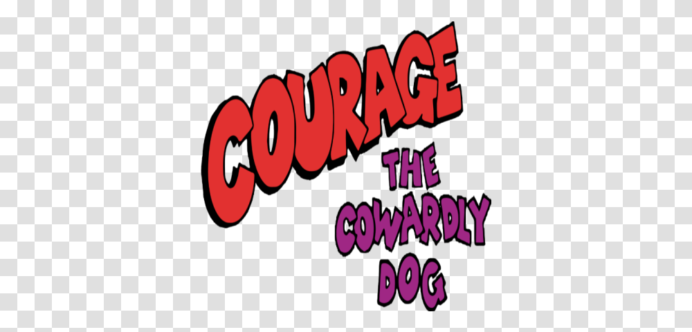 Courage The Cowardly Dog Logo Roblox Courage The Cowardly Dog Logo, Text, Alphabet, Word, Symbol Transparent Png