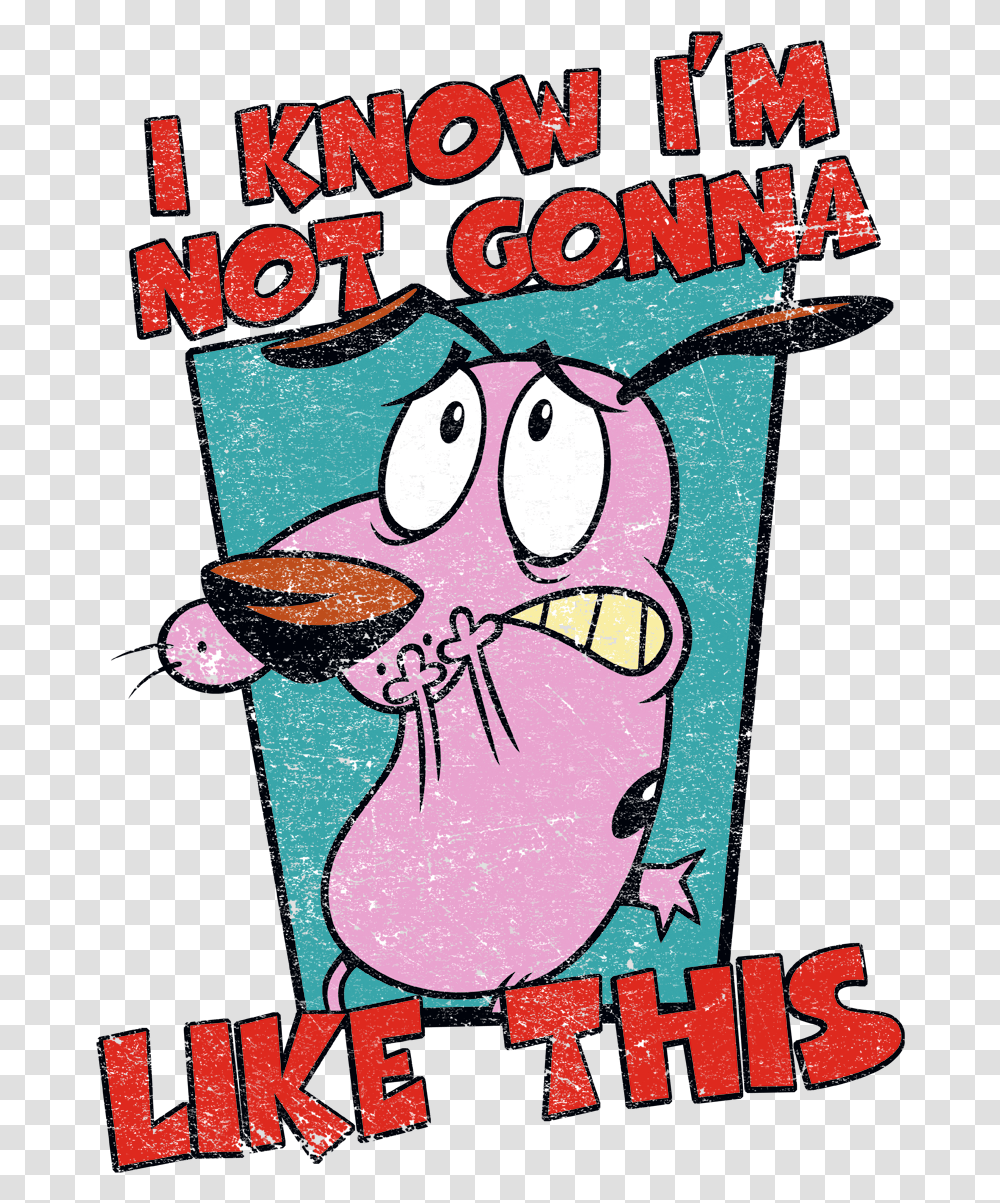 Courage The Cowardly Dog Not Gonna Like Courage The Cowardly Dog Pixel, Advertisement, Poster, Flyer, Paper Transparent Png
