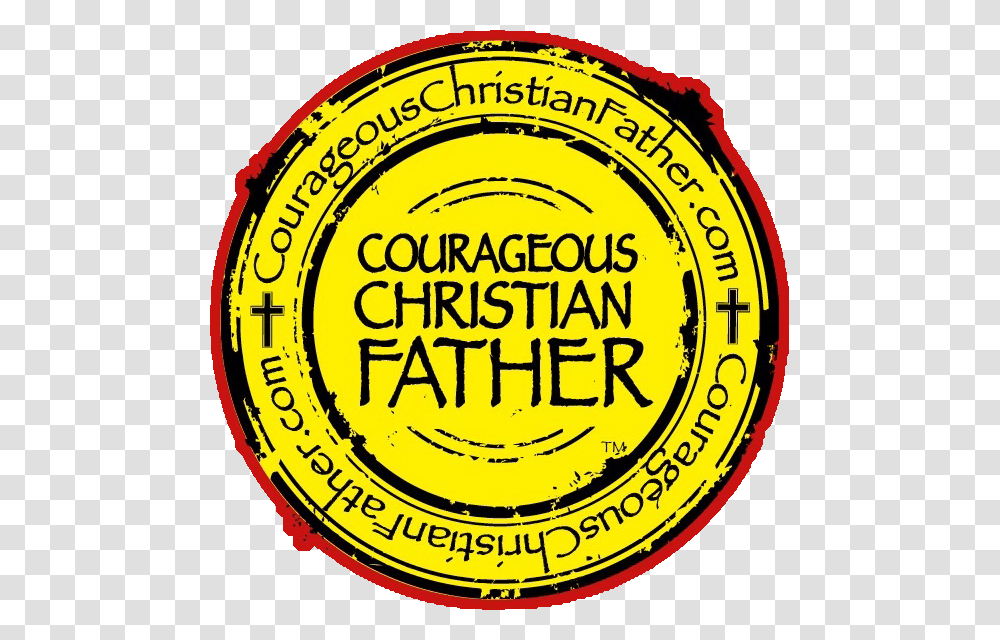 Courageous Christian Father But As For Me And My House We Will, Label, Logo Transparent Png
