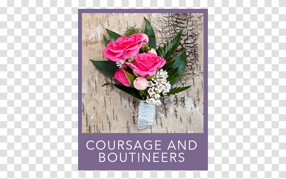 Coursage And Boutineers Garden Roses, Plant, Flower Bouquet, Flower Arrangement, Blossom Transparent Png